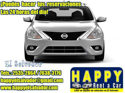 Happy Rent a Car El Salvador se enfoca bajo l - Imagen 1