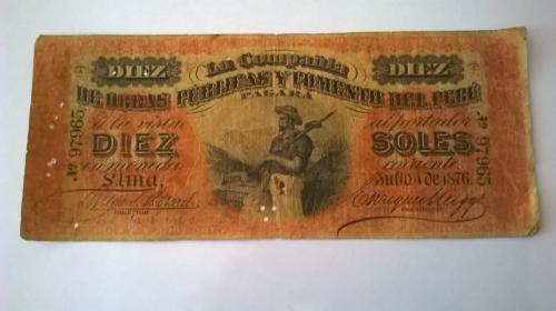 solo coleccionistas: vendo billetes peruanos - Imagen 1