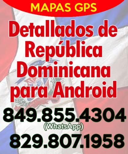 Mapas GPS detallados de Dominicana para Andro - Imagen 1