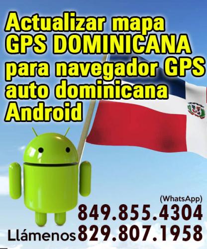 Actualizar mapa GPS Dominicana para navegador - Imagen 1