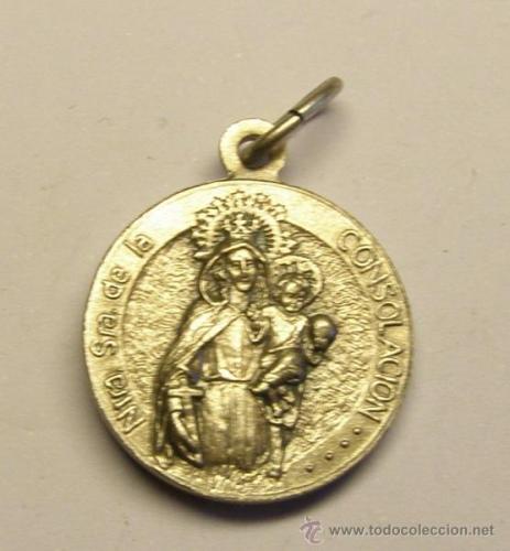 Medalla virgen de la consolación oro y plata - Imagen 2
