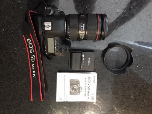 Canon EOS 5D Mark IV DSLR Camera with 24105m - Imagen 3