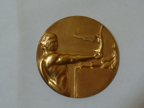 Antigua medalla Casa Faroy de La Habana Cuba - Imagen 1