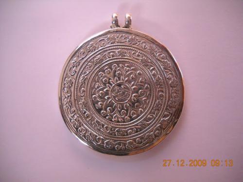 venta de colgantes medallones de plata esterl - Imagen 3