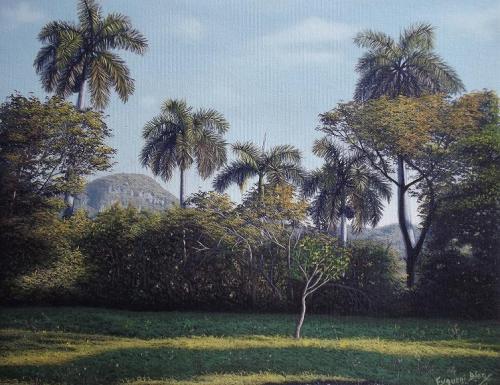 obra de pintor cubano residente en nicaragua  - Imagen 1