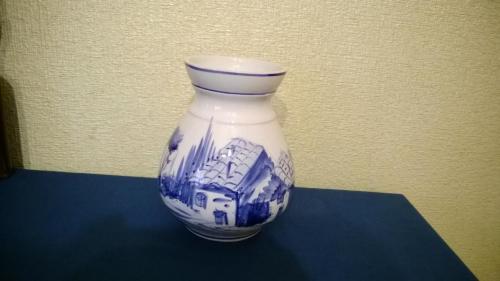 Vendo jarrón de porcelana vidriada del 1850  - Imagen 1