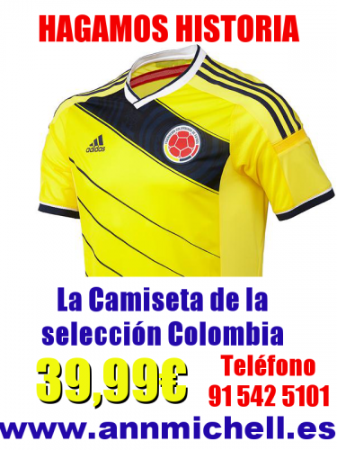 La camiseta de la selección Colombiana To - Imagen 1